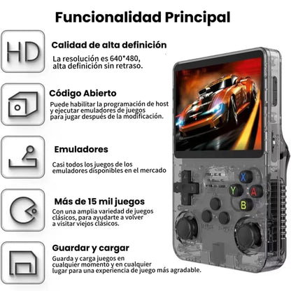 Consola de Videojuegos Retro Portátil