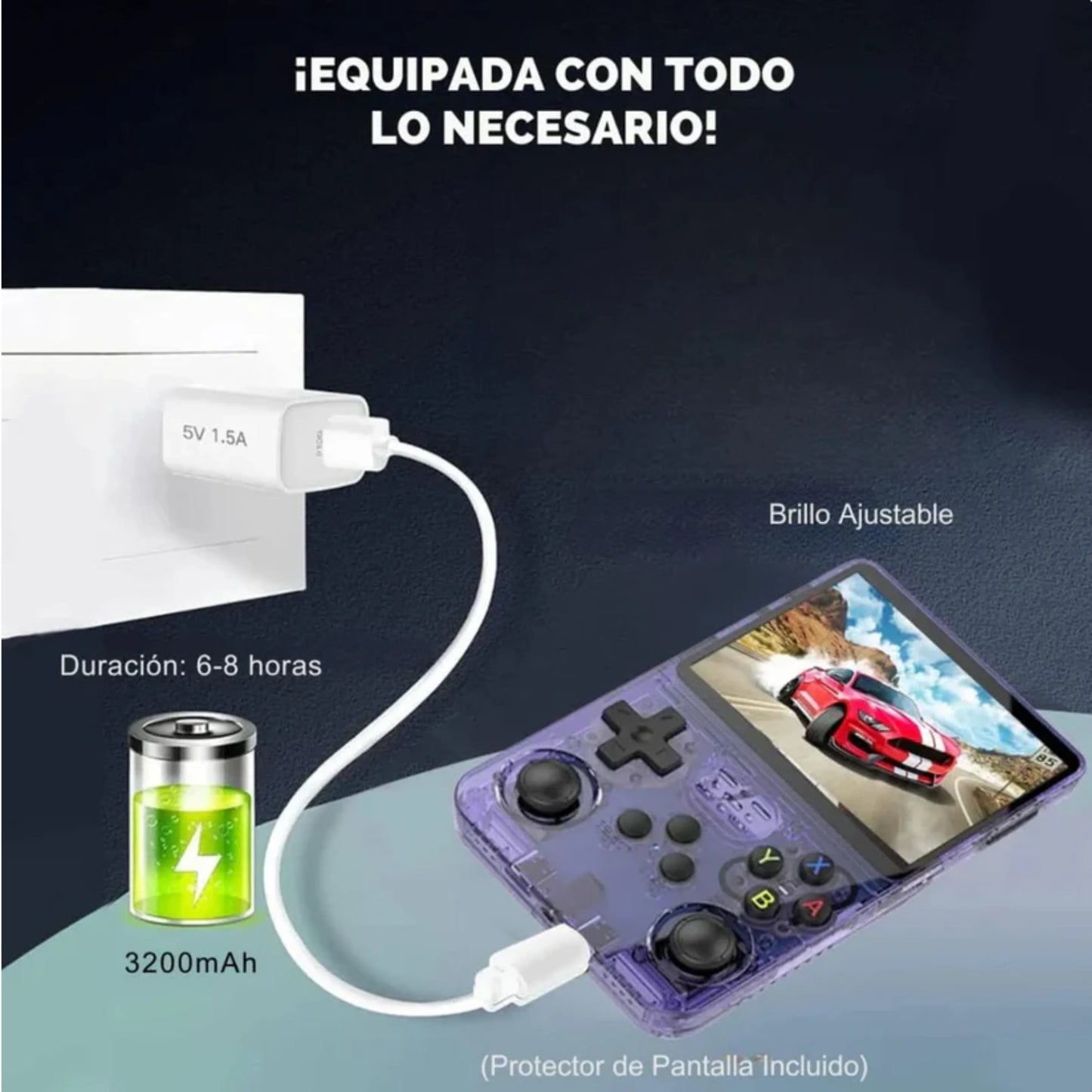 Consola de Videojuegos Retro Portátil